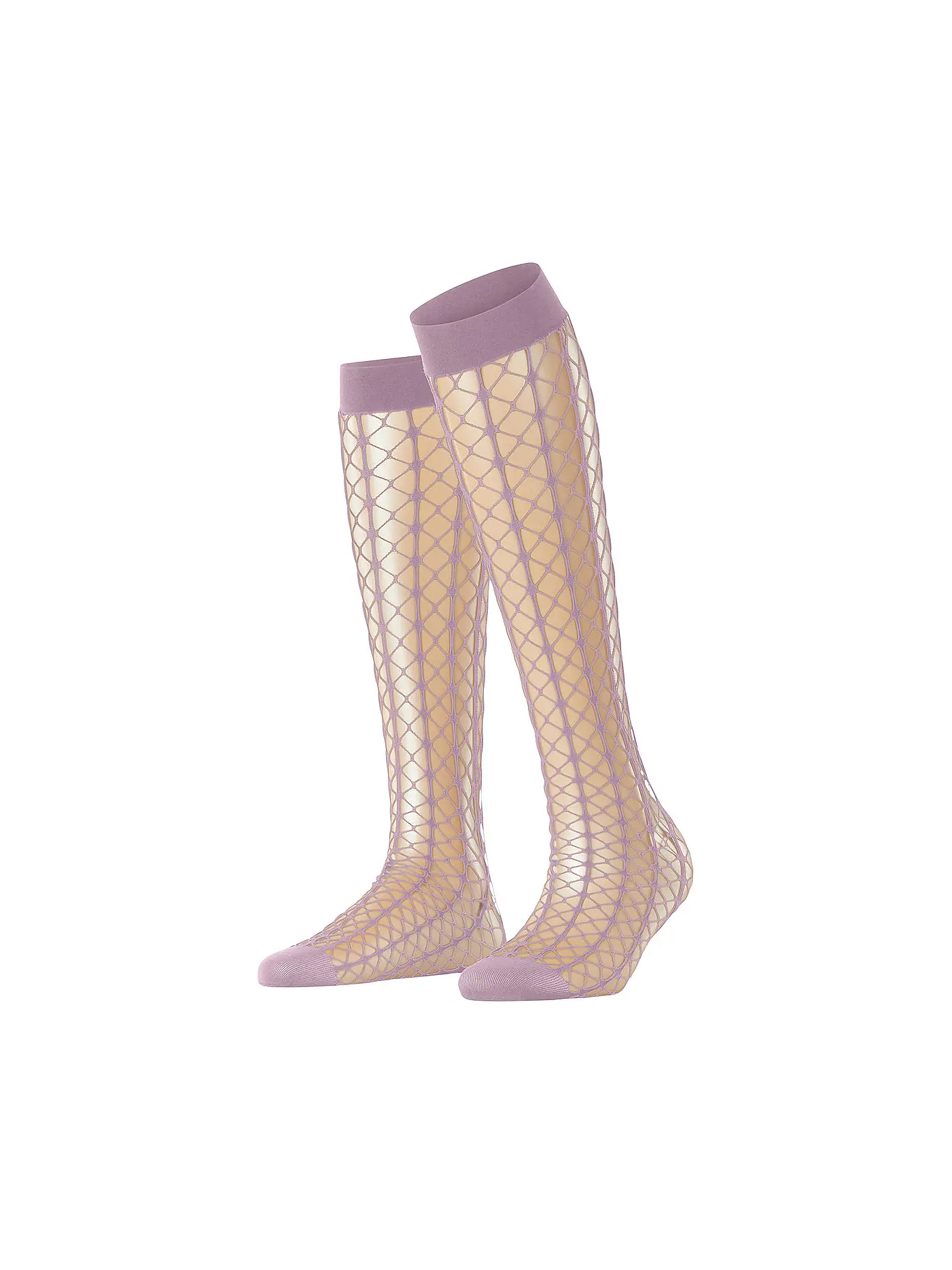 FALKE | Kniestrümpfe PARADISE NET shell pink | 